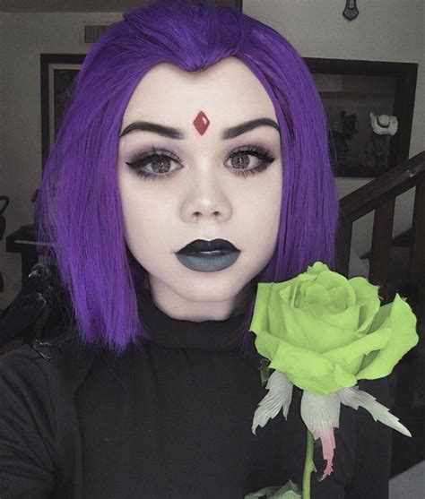 Raven witch wig